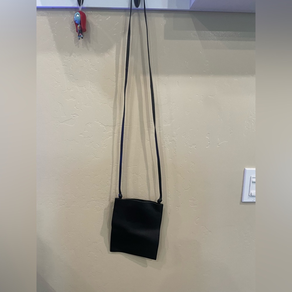 Theory Black Leather Wallet